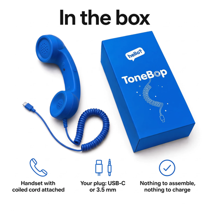 ToneBop™ Retro Handset